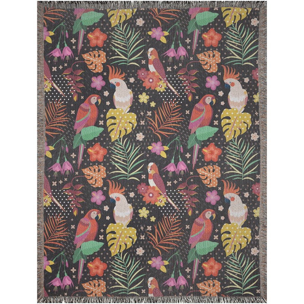 Australia Birds - Woven Blanket