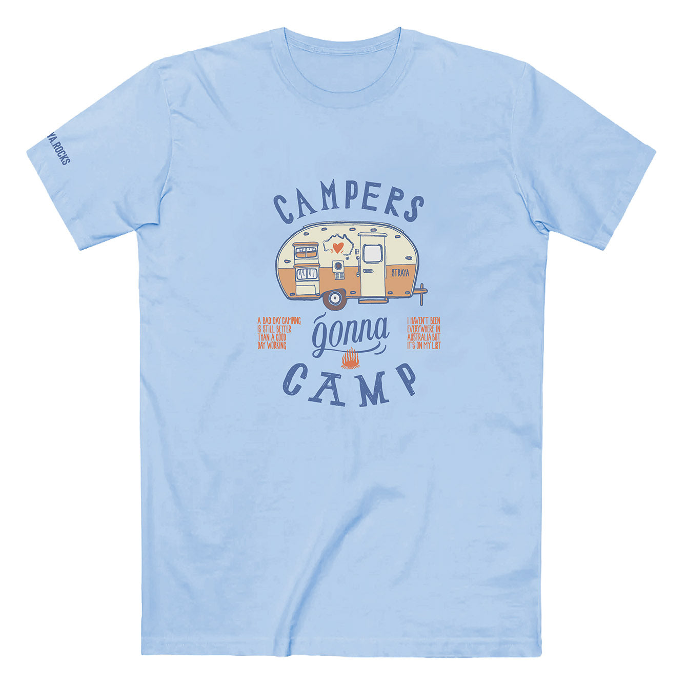 Campers Gonna Camp - Premium Crewneck T-shirt