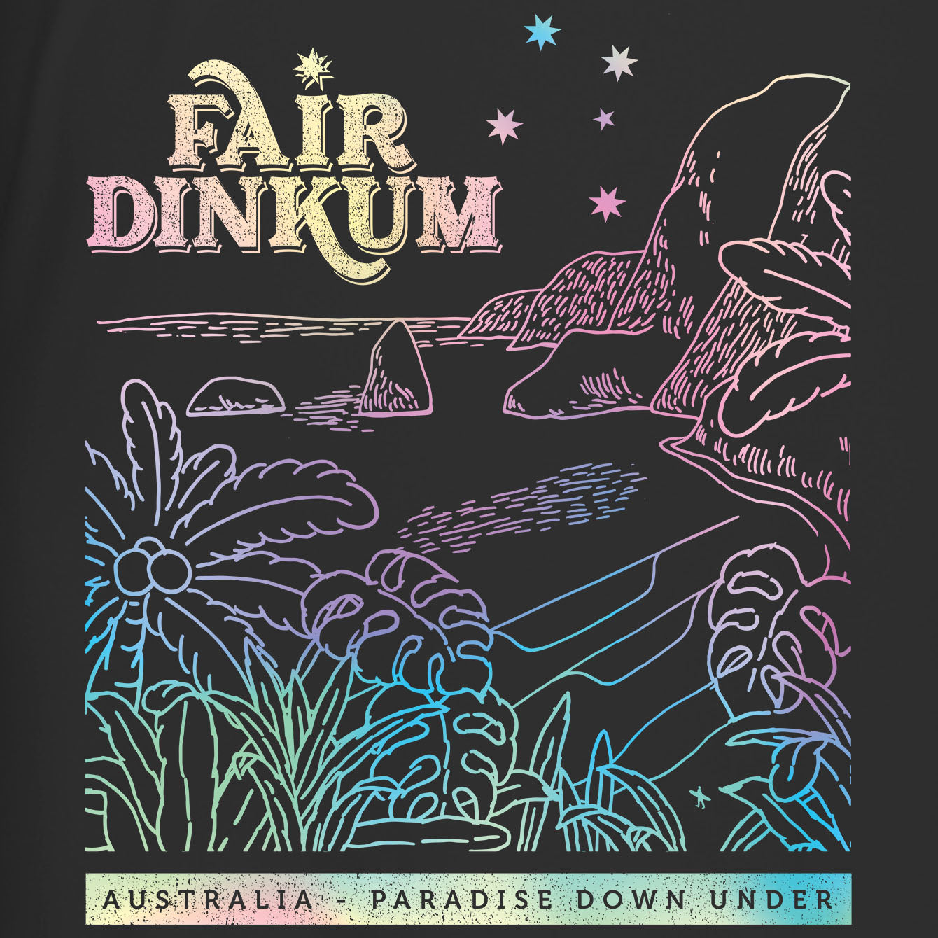 Fair Dinkum - Premium Crewneck T-shirt