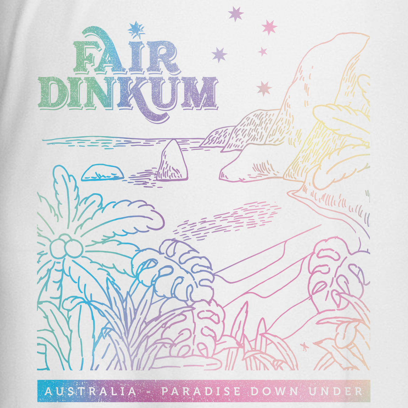 Fair Dinkum - Premium Crewneck T-shirt