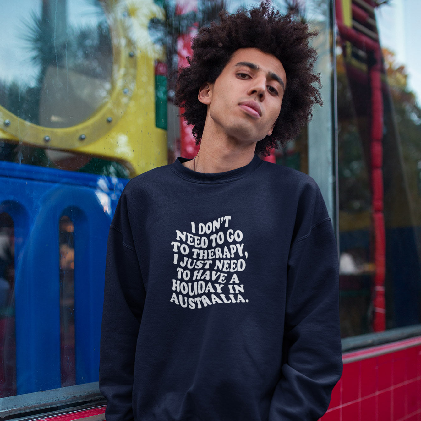 I don't need therapy - Classic Crewneck Sweatshirt