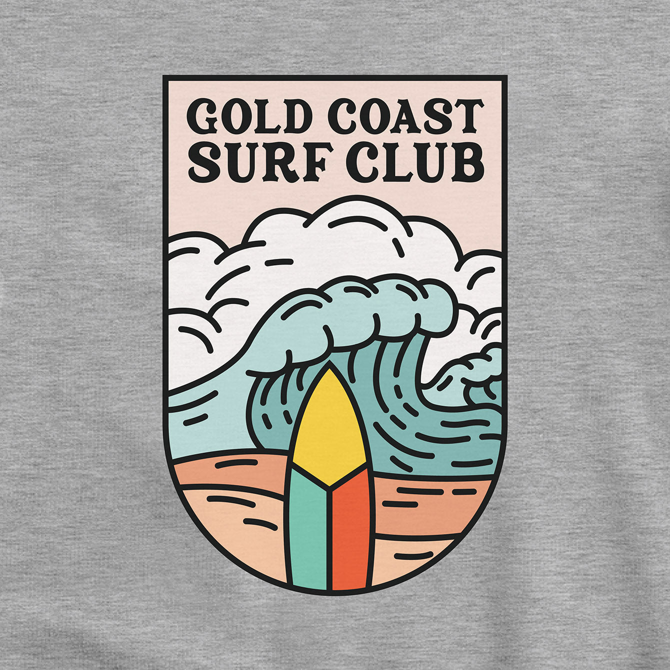 Gold Coast Surf Club - Classic Women's Crewneck Sweatshirt