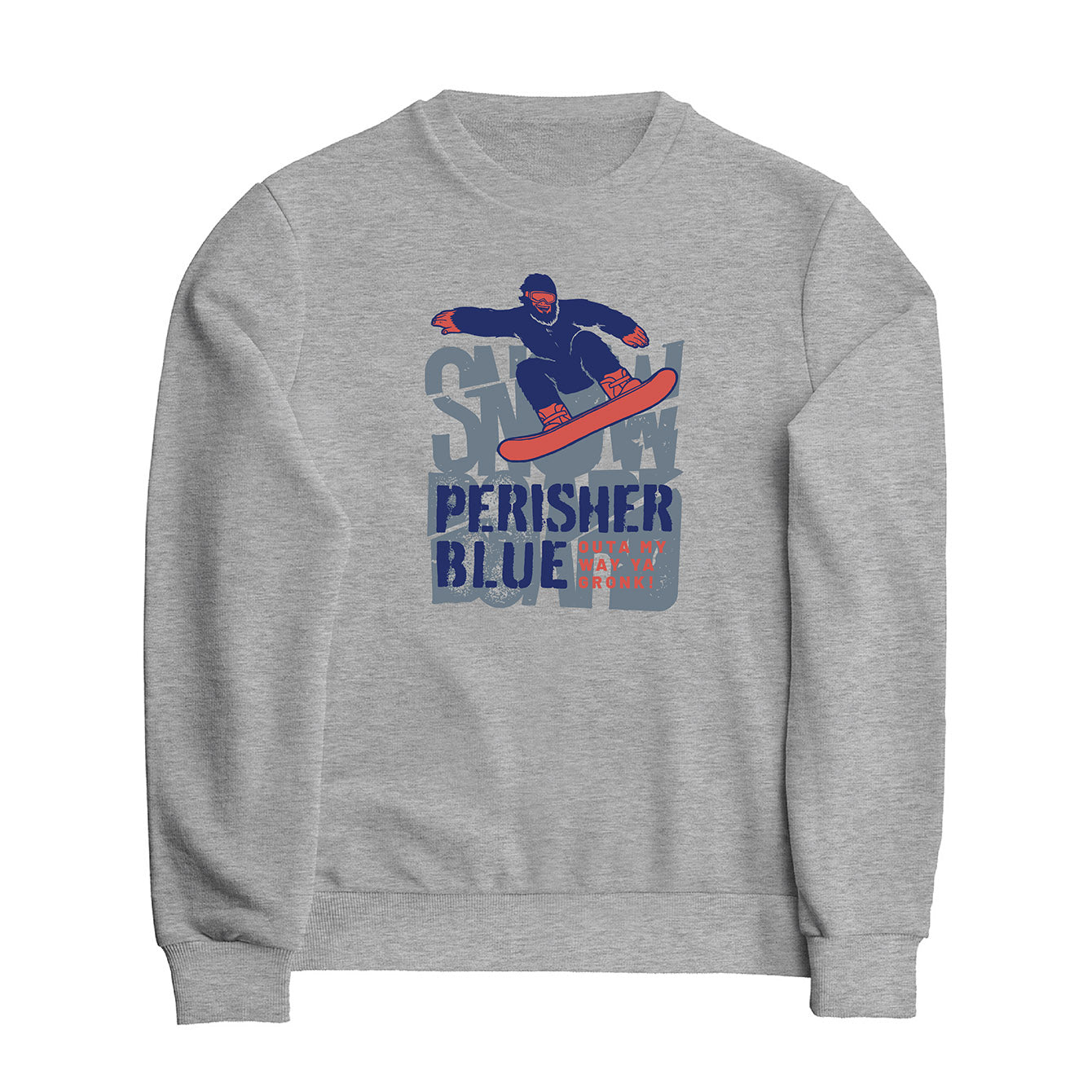 Perisher Blue - Classic Crewneck Sweatshirt