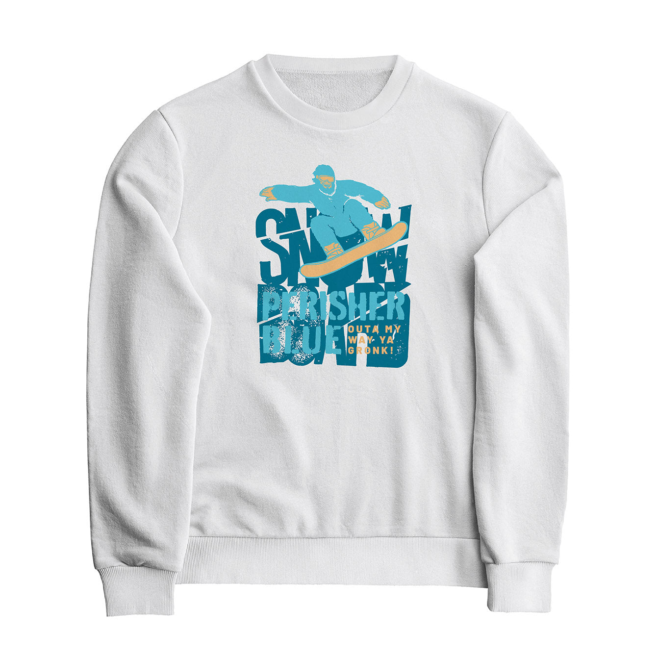 Perisher Blue - Classic Crewneck Sweatshirt