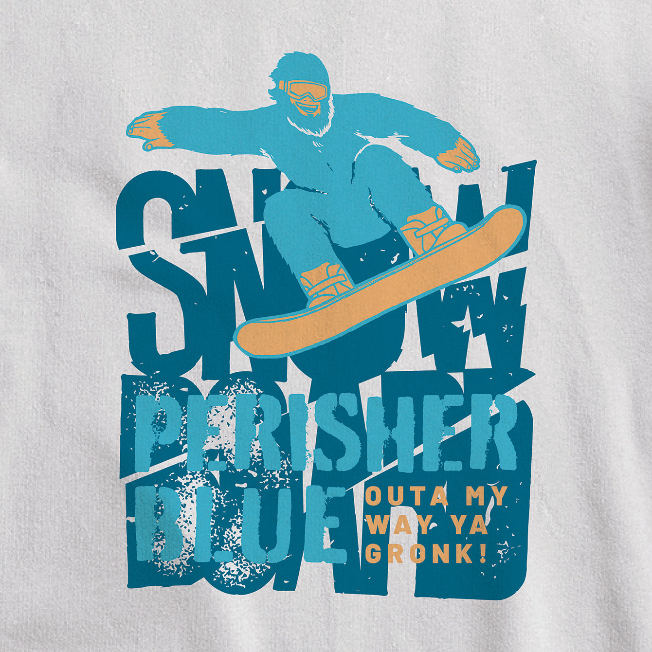 Perisher Blue - Classic Crewneck Sweatshirt