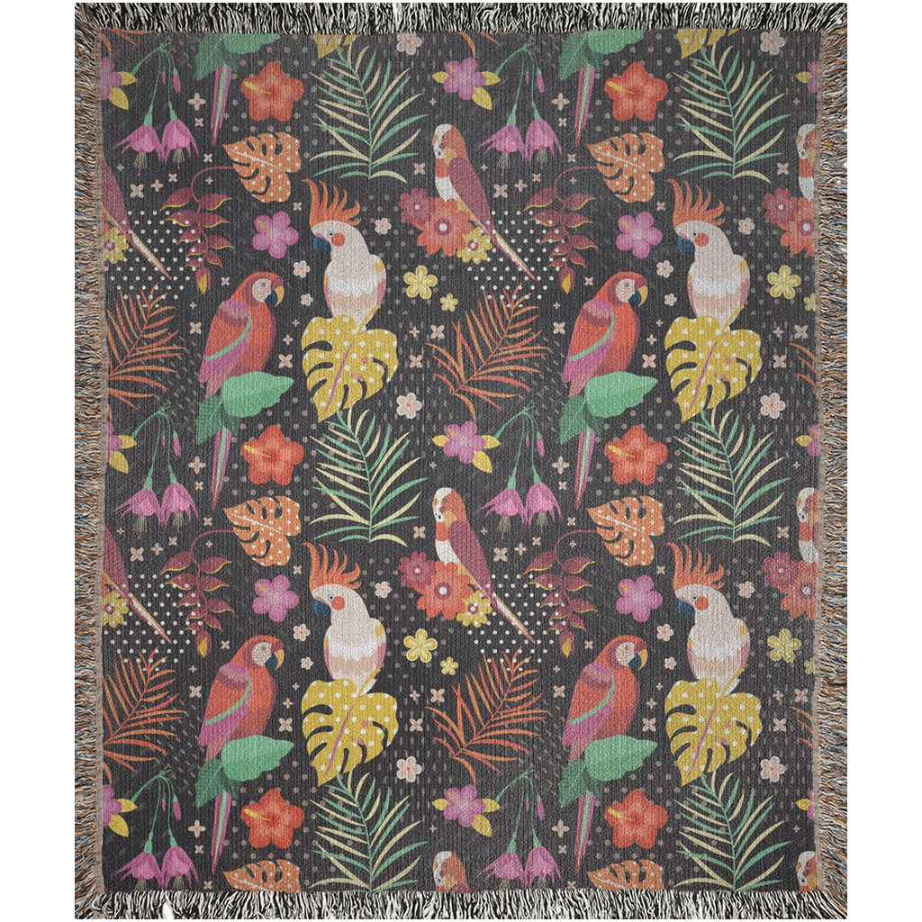 Australia Birds - Woven Blanket