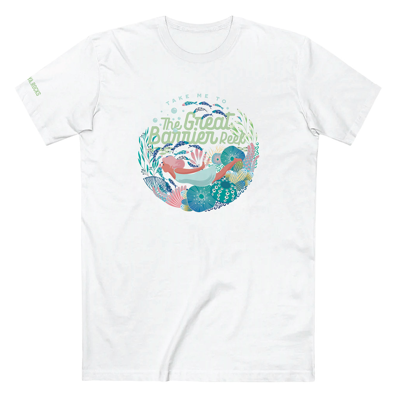 The Great Barrier Reef - Heavyweight Crewneck T-shirt