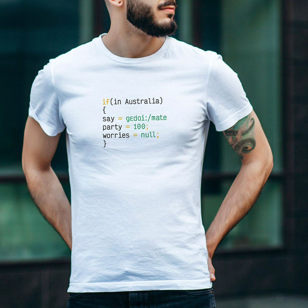 Aussie Code - Premium Crewneck T-shirt