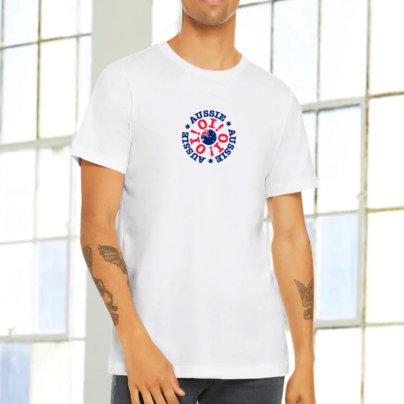 Aussie Aussie Aussie - Premium Crewneck T-shirt