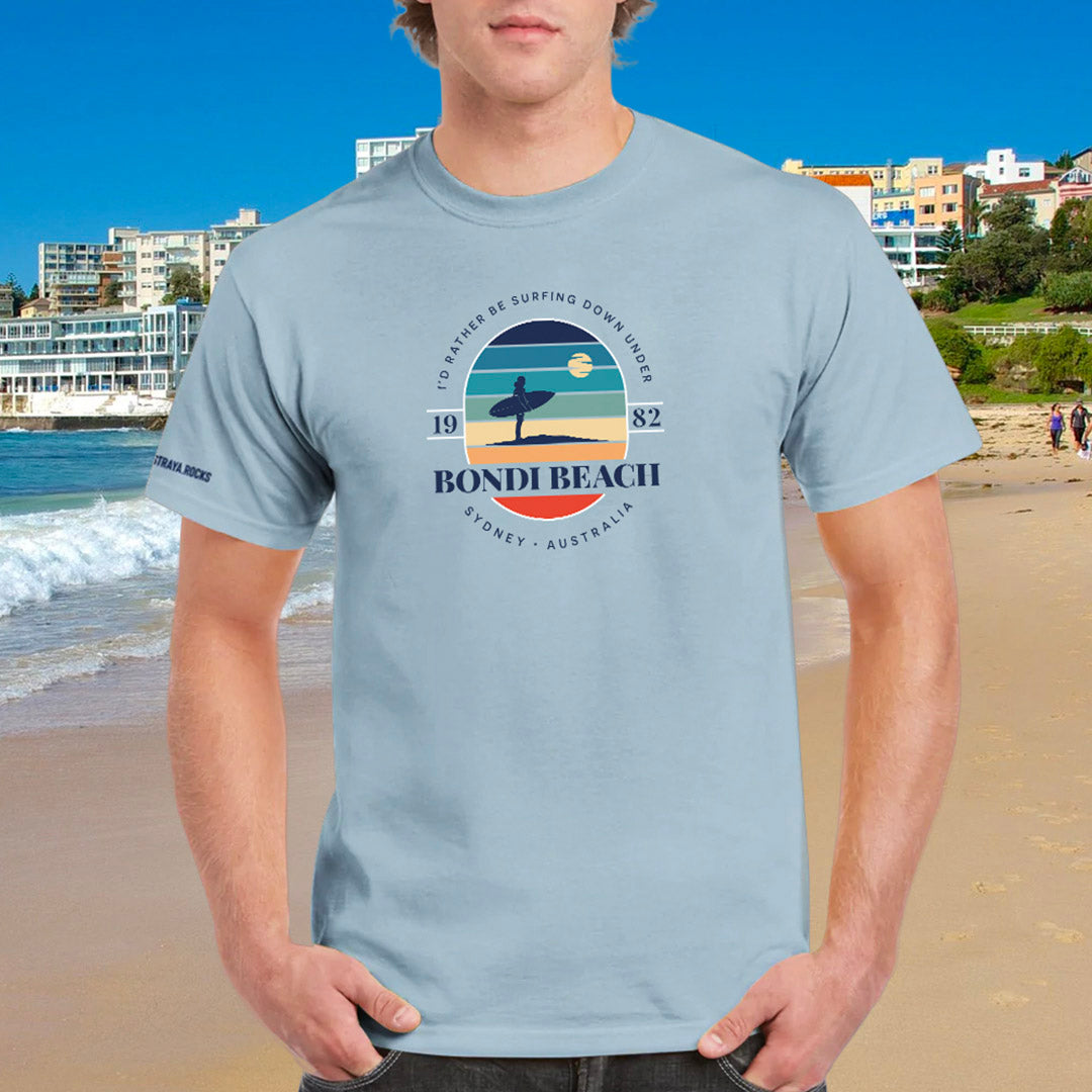Bondi Beach - Heavyweight Crewneck T-shirt