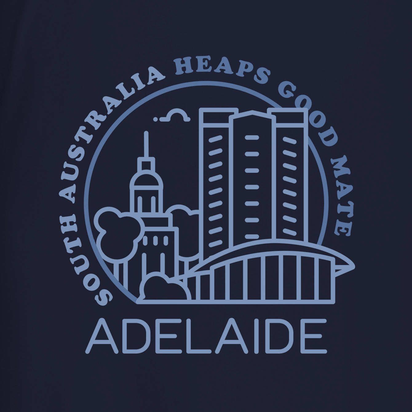 Adelaide - Premium Crewneck T-shirt