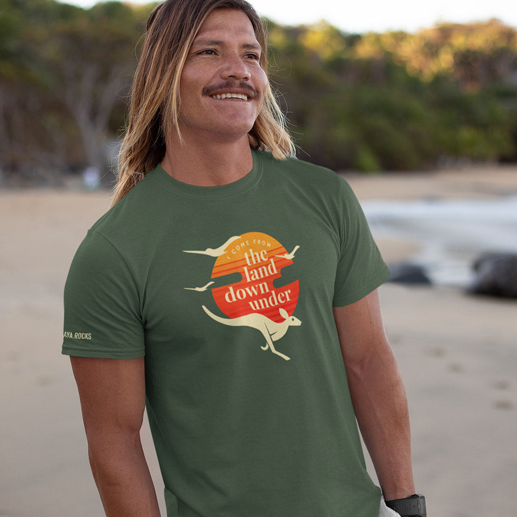 The Land Down Under - Heavyweight Crewneck T-shirt