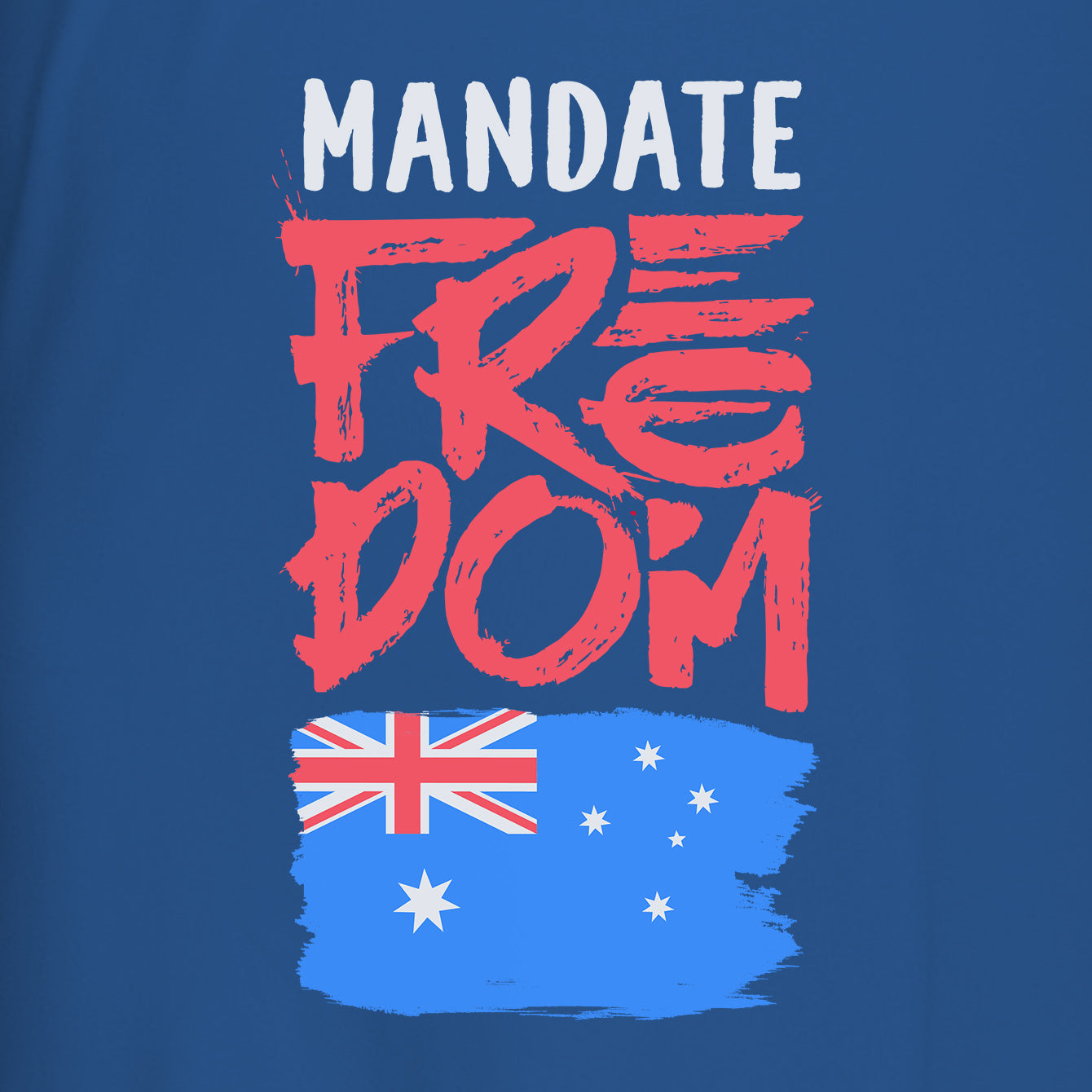 Mandate Freedom - Premium Womens Crewneck T-shirt