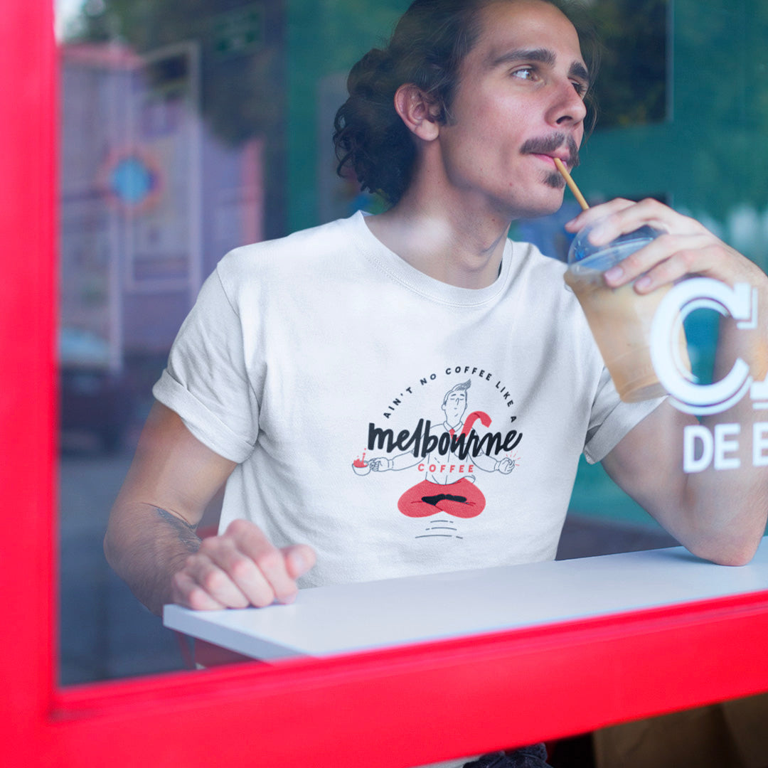 Melbourne Coffee - Premium Crewneck T-shirt
