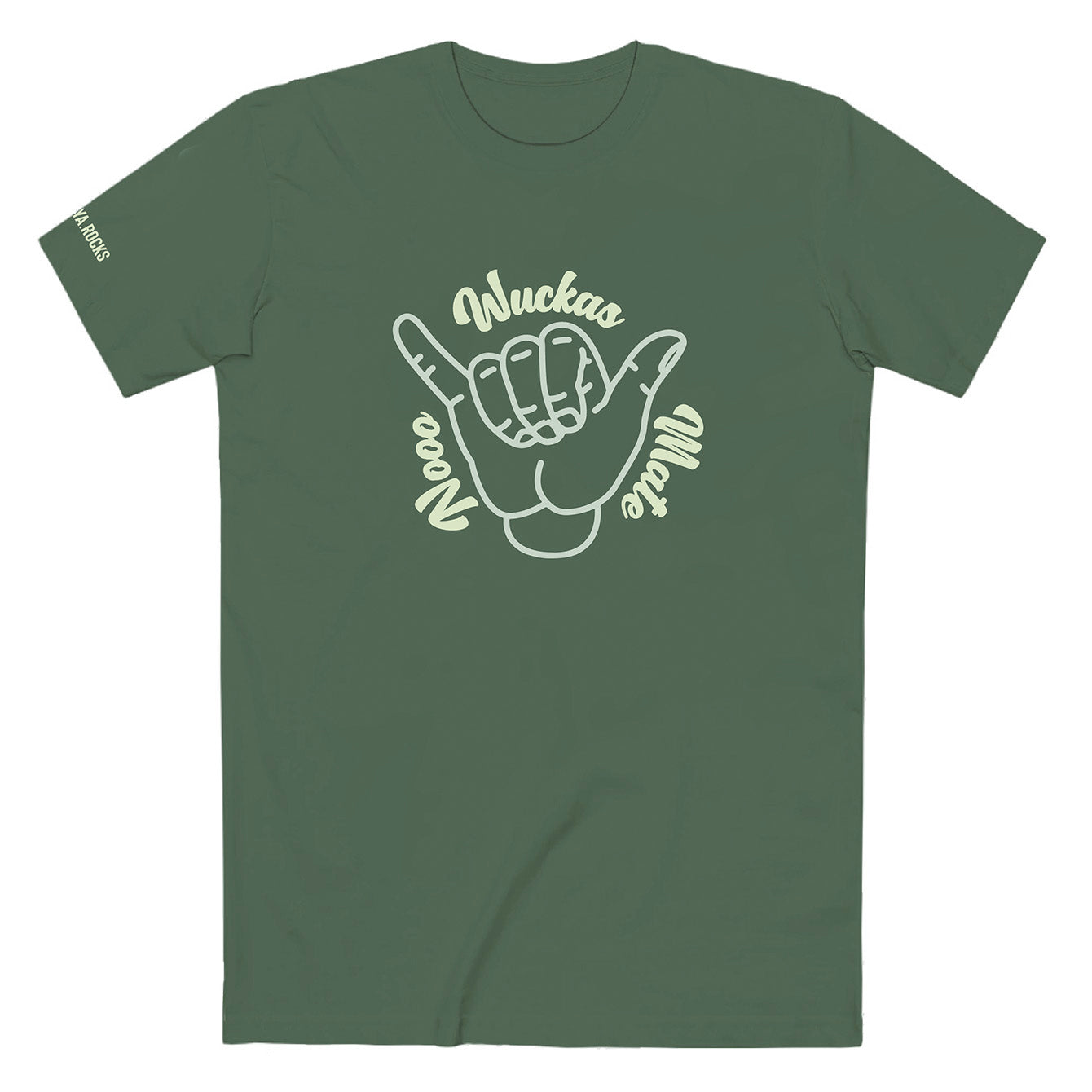 No Wuckas Mate - Heavyweight Crewneck T-shirt
