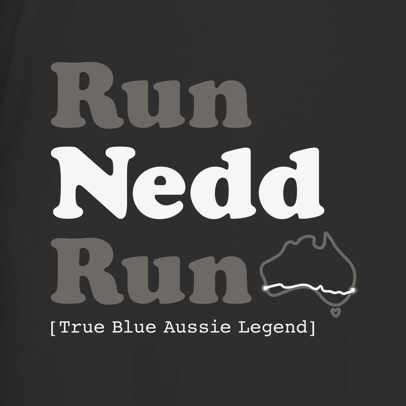 Run Nedd Run - Premium Womens Crewneck T-shirt
