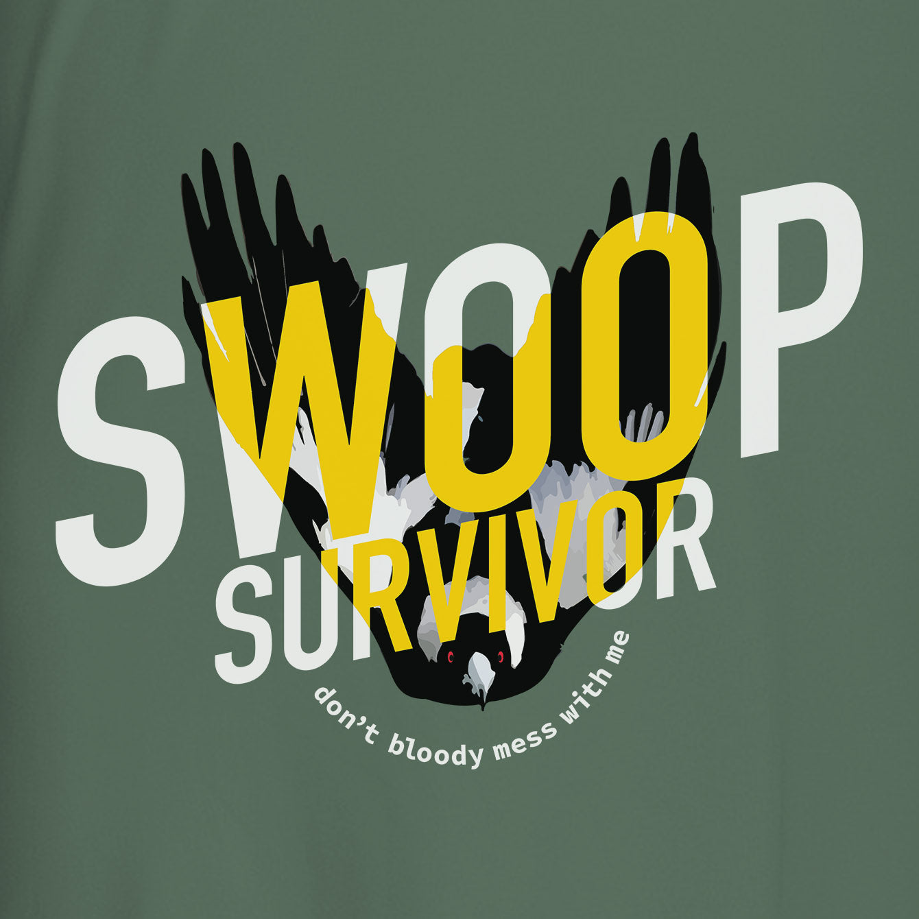 Swoop Survivor - Heavyweight Crewneck T-shirt