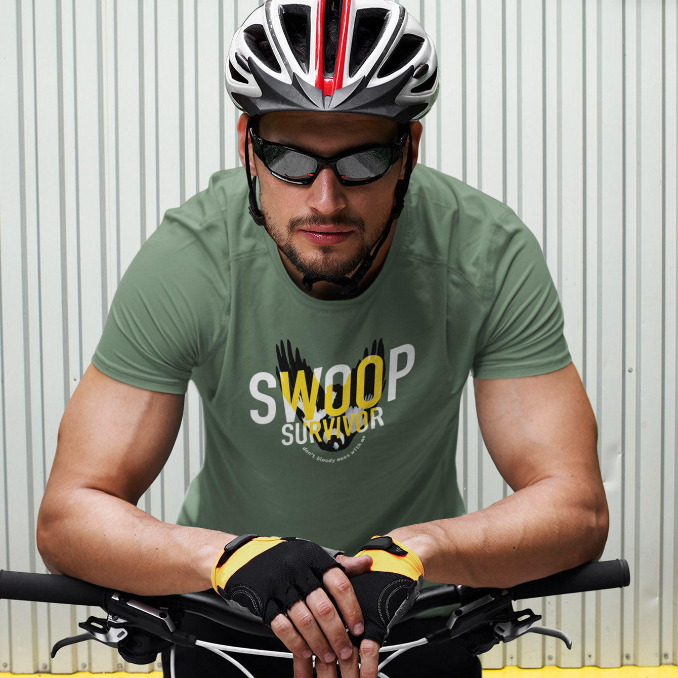 Swoop Survivor - Heavyweight Crewneck T-shirt