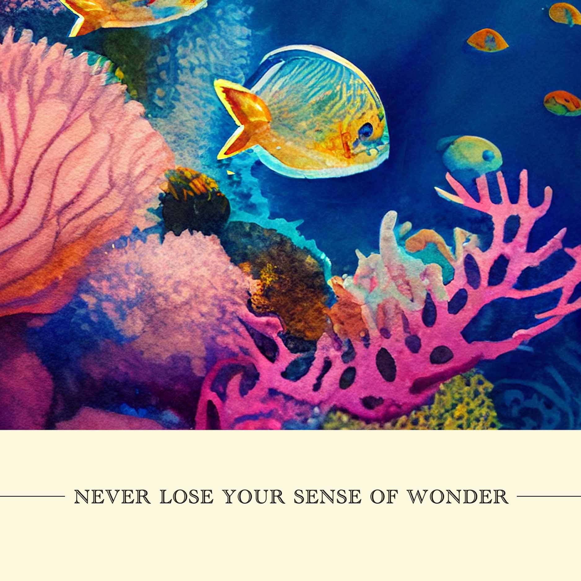 Great Barrier Reef Girl - A2 Premium Matte Poster
