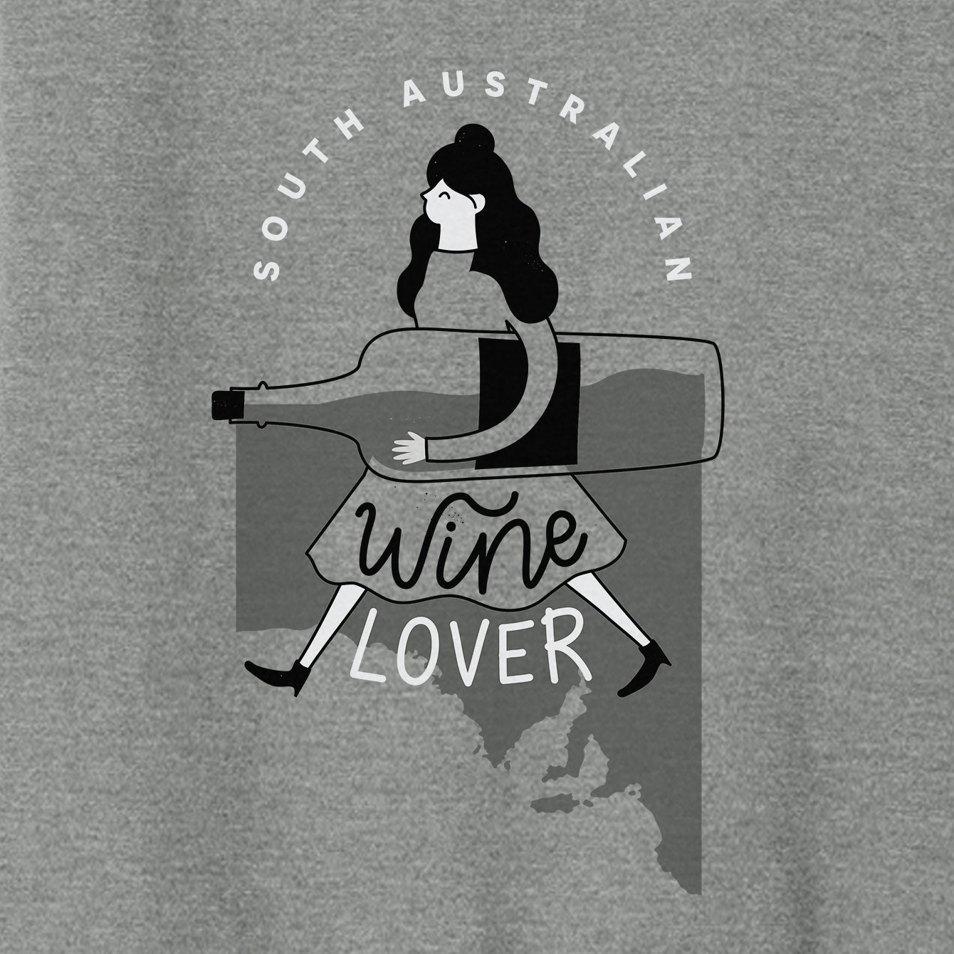 South Australian Wine Lover - Premium Womens Crewneck T-shirt