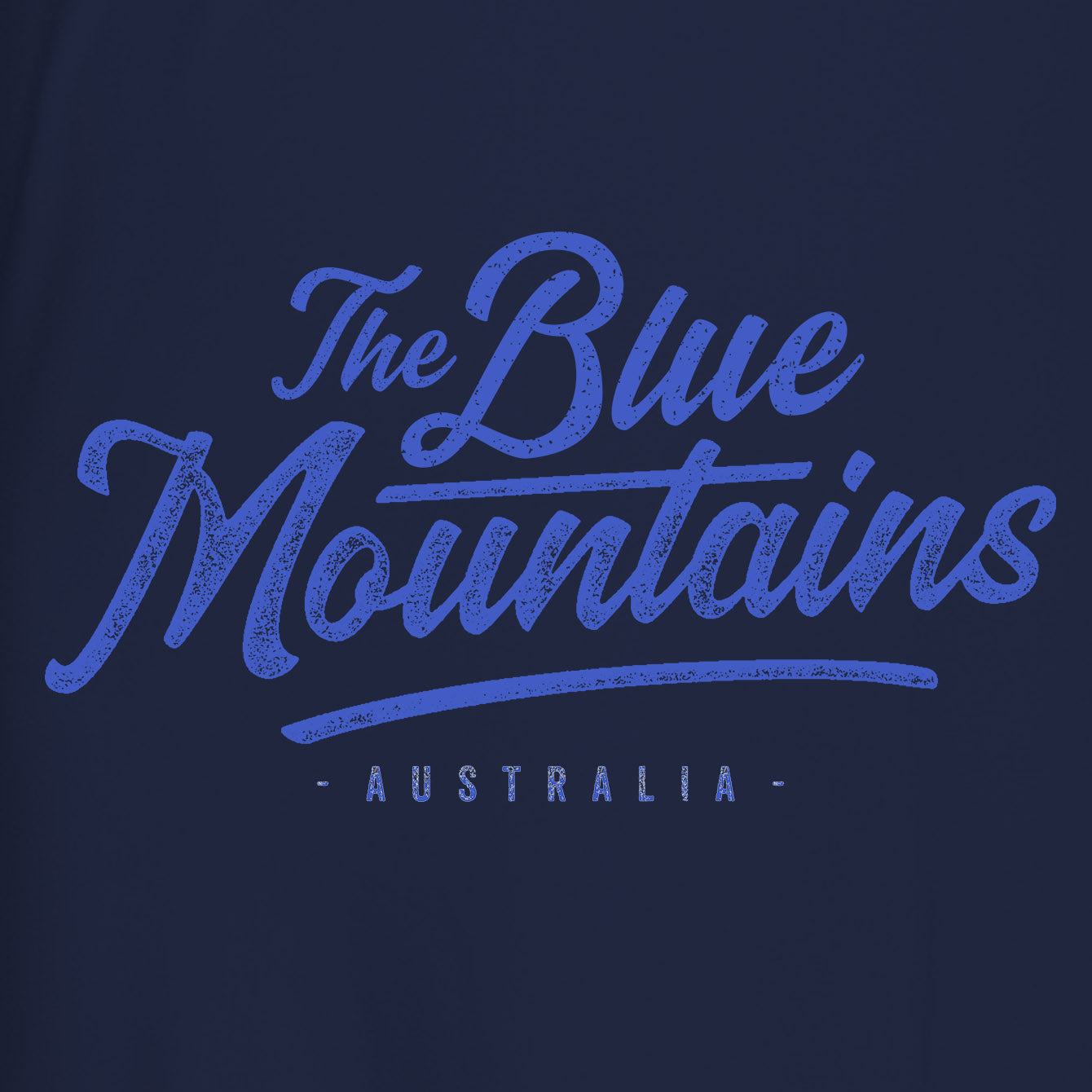 The Blue Mountains - Premium Womens Crewneck T-shirt