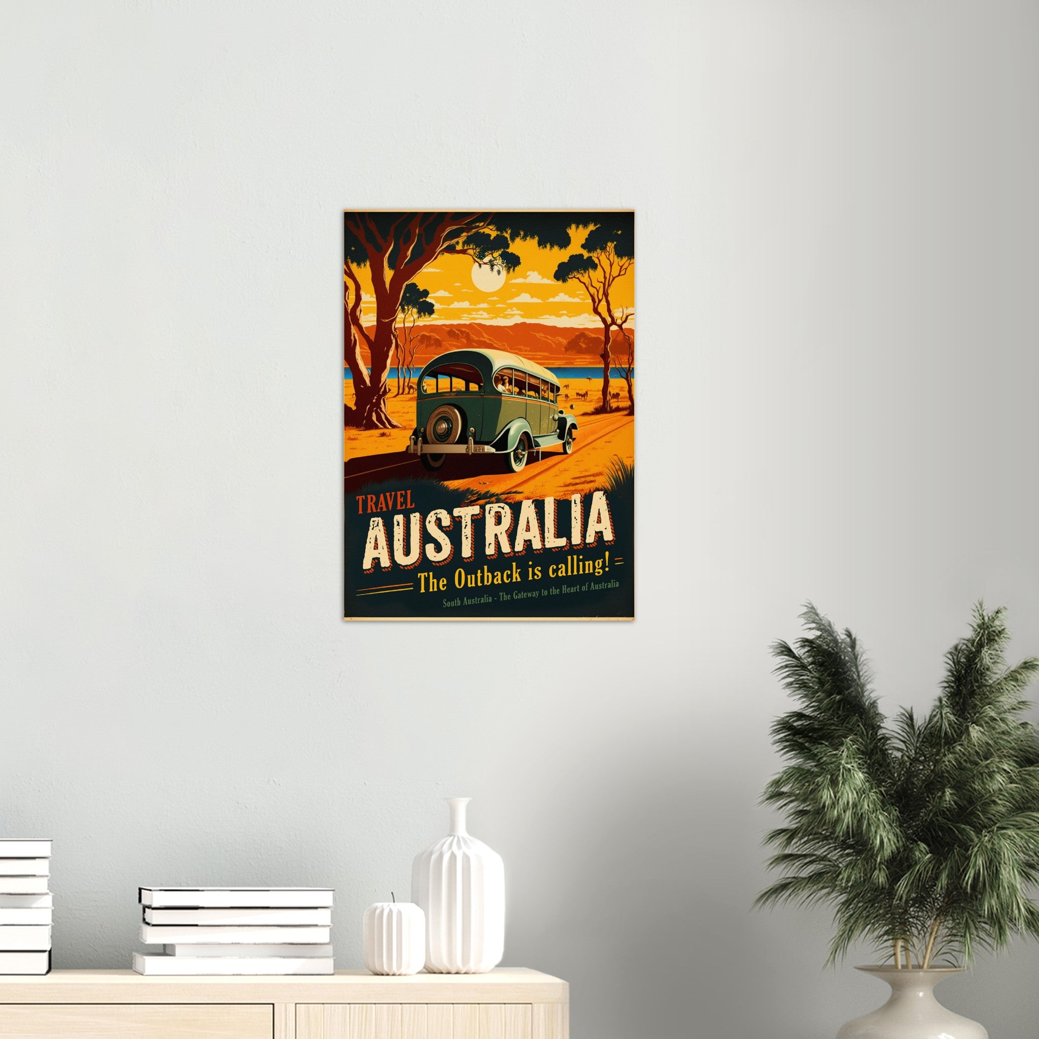 Travel Australia - A2 Premium Matte Poster