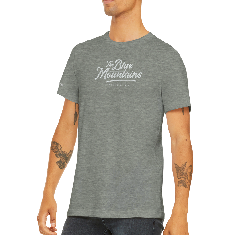 The Blue Mountains - Premium Crewneck T-shirt