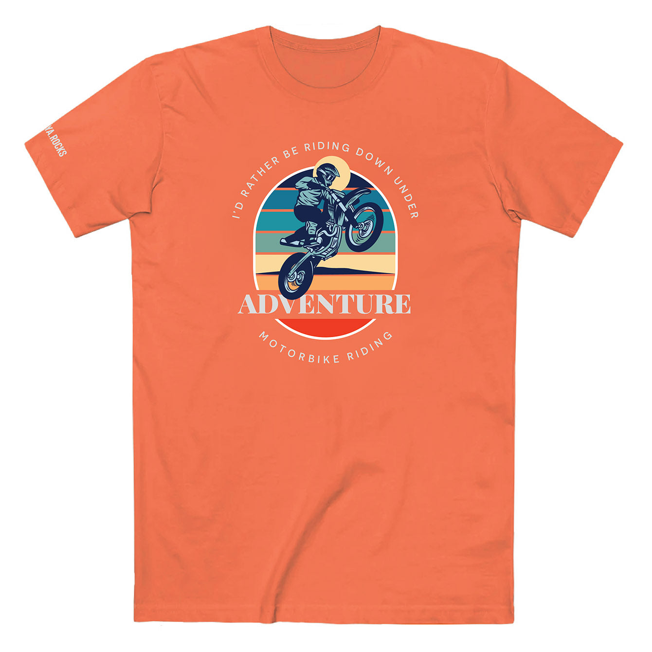 Adventure Motorbike Riding - Premium Crewneck T-shirt