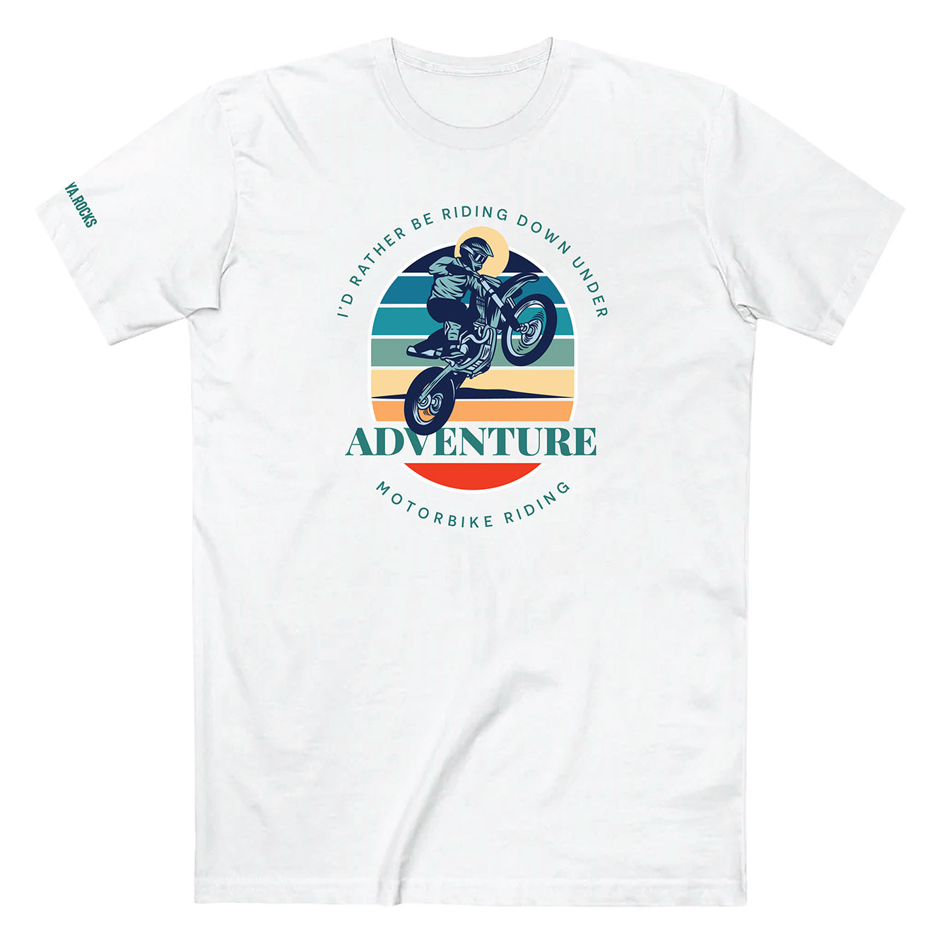 Adventure Motorbike Riding - Premium Crewneck T-shirt