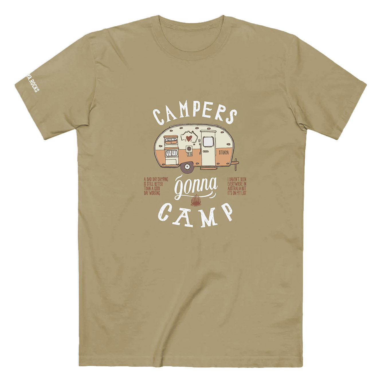 Campers Gonna Camp - Premium Crewneck T-shirt