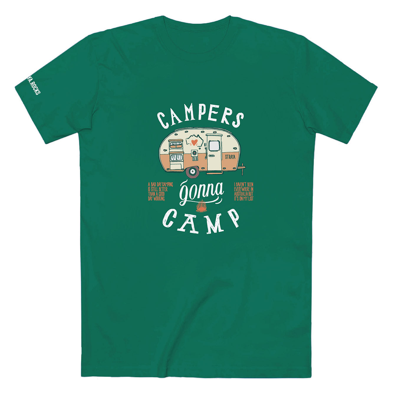 Campers Gonna Camp - Premium Crewneck T-shirt