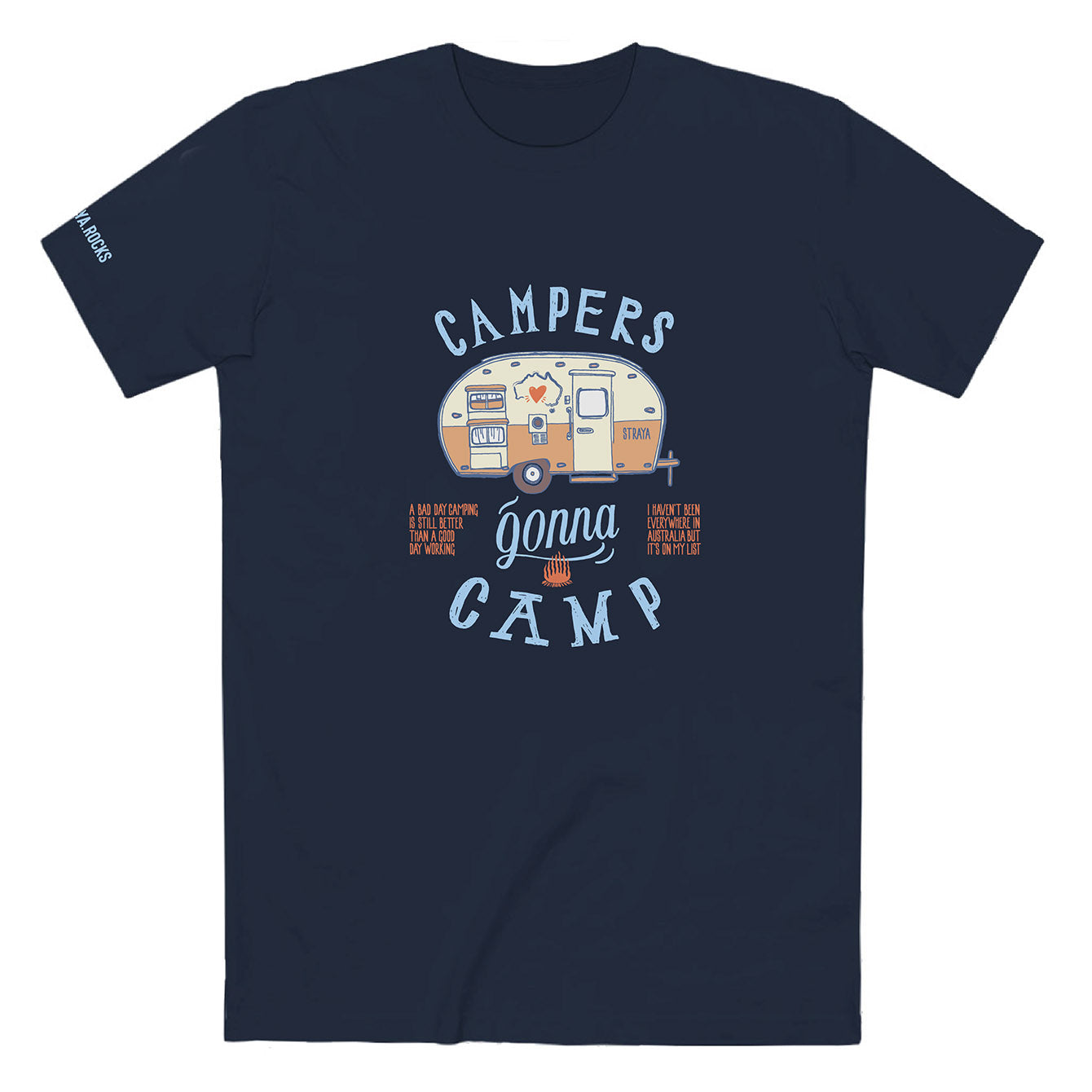 Campers Gonna Camp - Premium Crewneck T-shirt