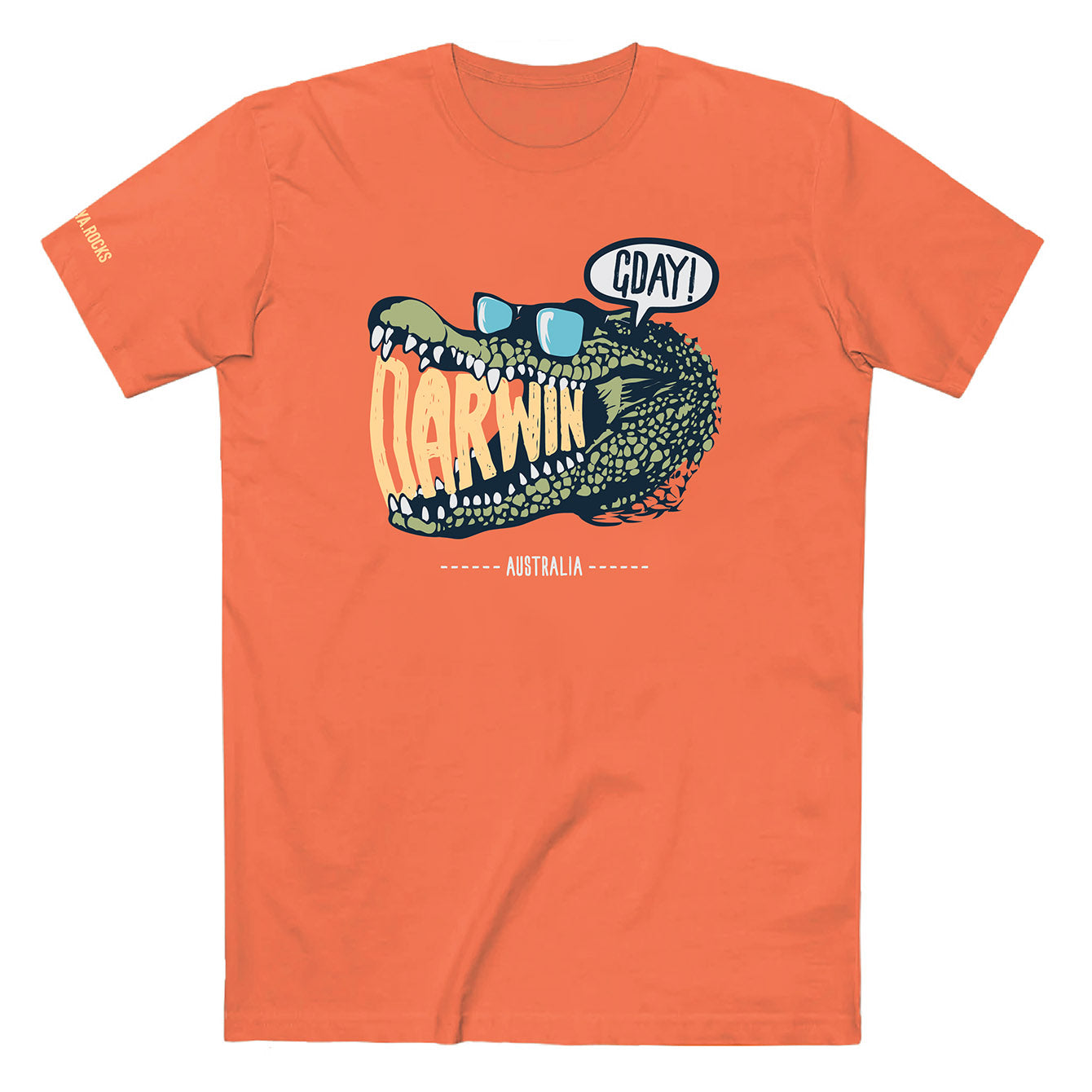 Darwin Crocodile - Premium Crewneck T-shirt