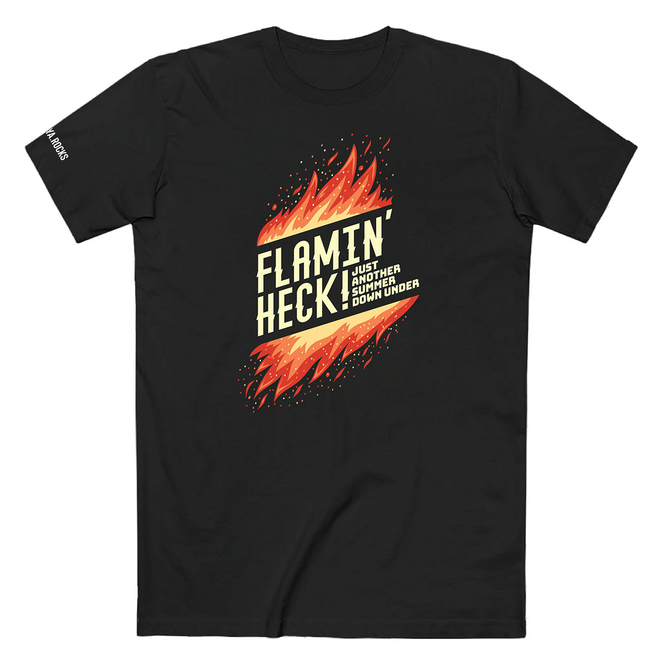 Flamin' Heck - Premium Crewneck T-shirt