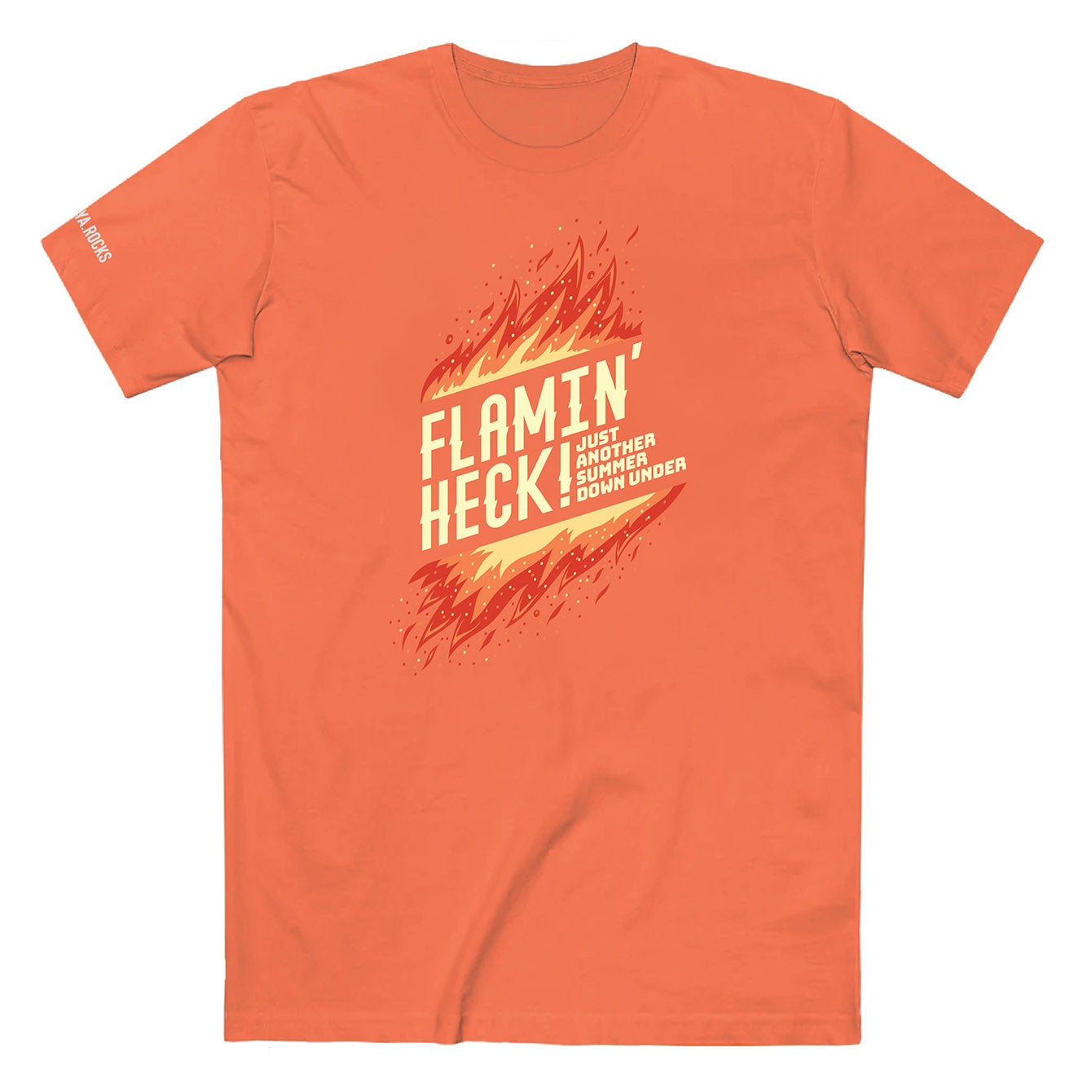 Flamin' Heck - Premium Crewneck T-shirt