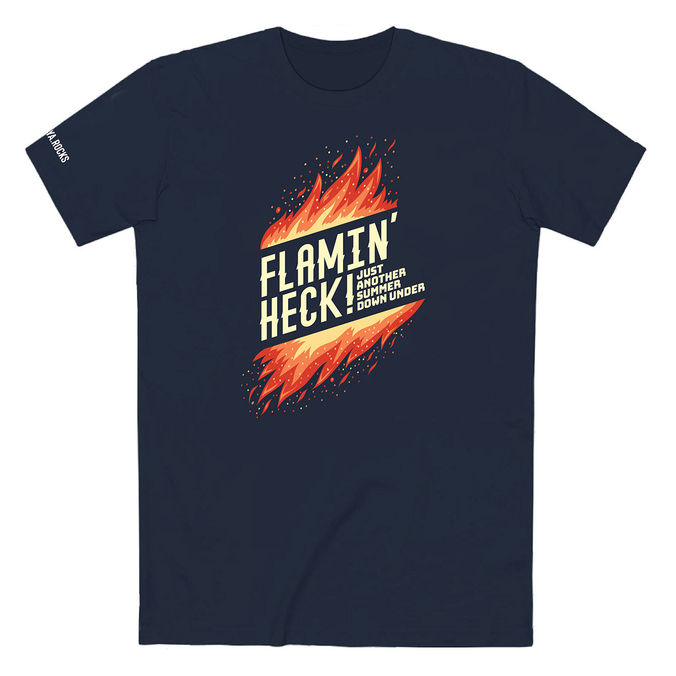 Flamin' Heck - Premium Crewneck T-shirt