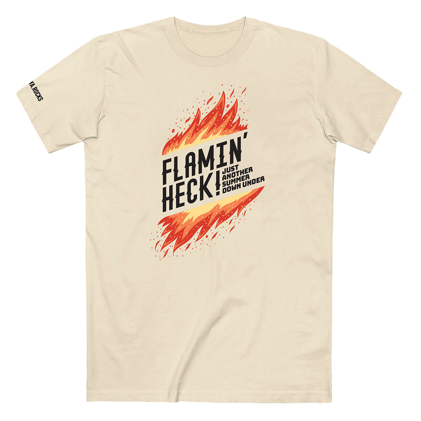 Flamin' Heck - Premium Crewneck T-shirt