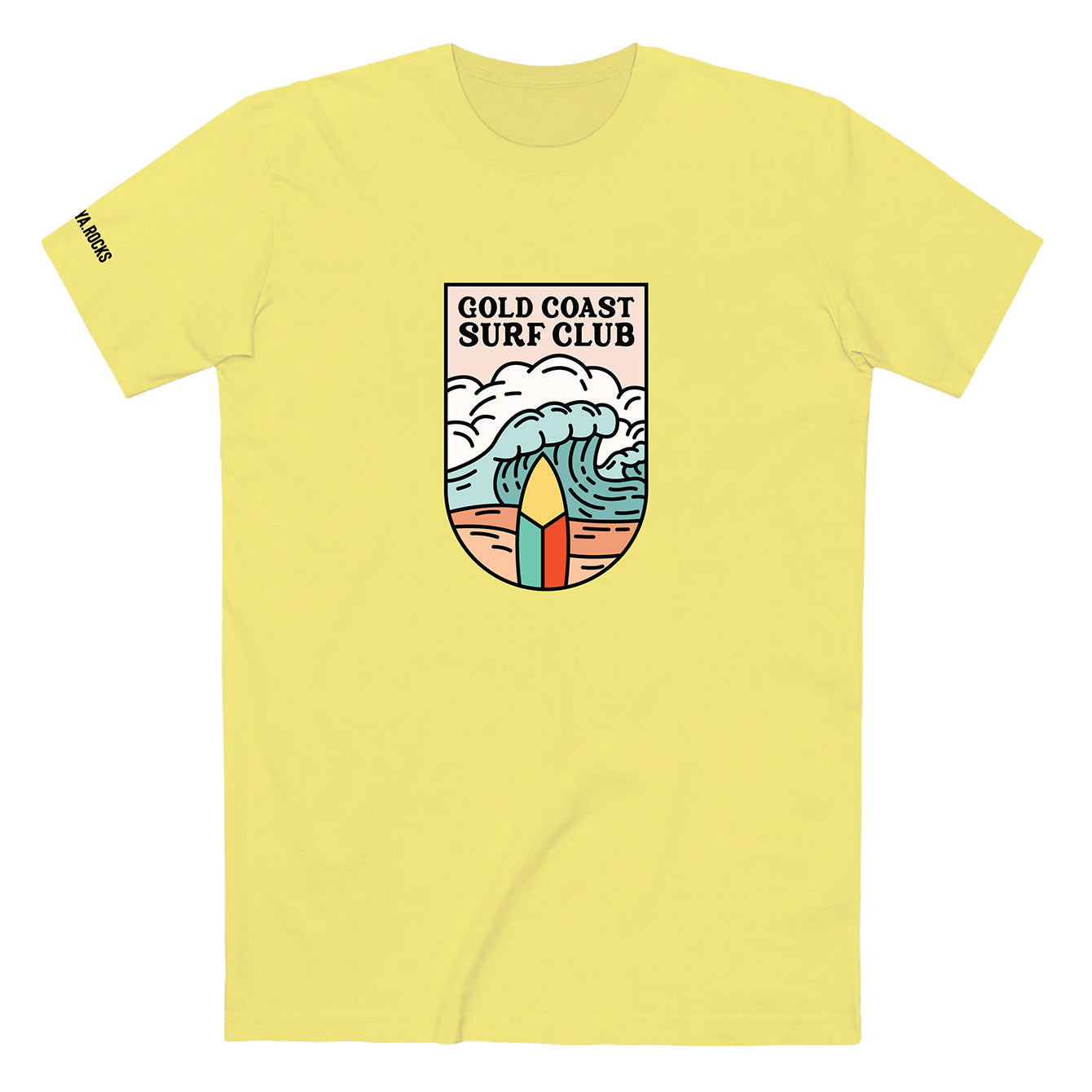 Gold Coast Surf Club - Premium Crewneck T-shirt