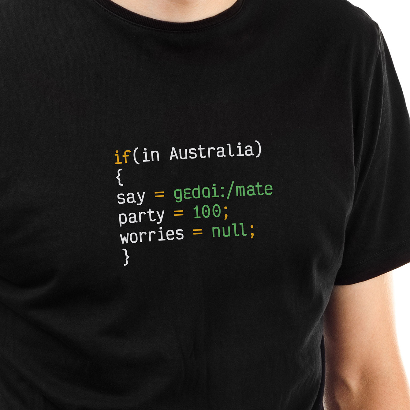 Aussie Code - Premium Crewneck T-shirt