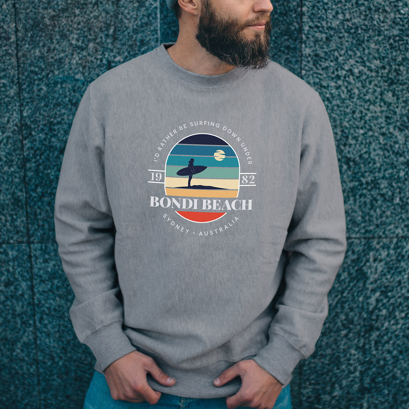 Bondi Beach - Classic Crewneck Sweatshirt