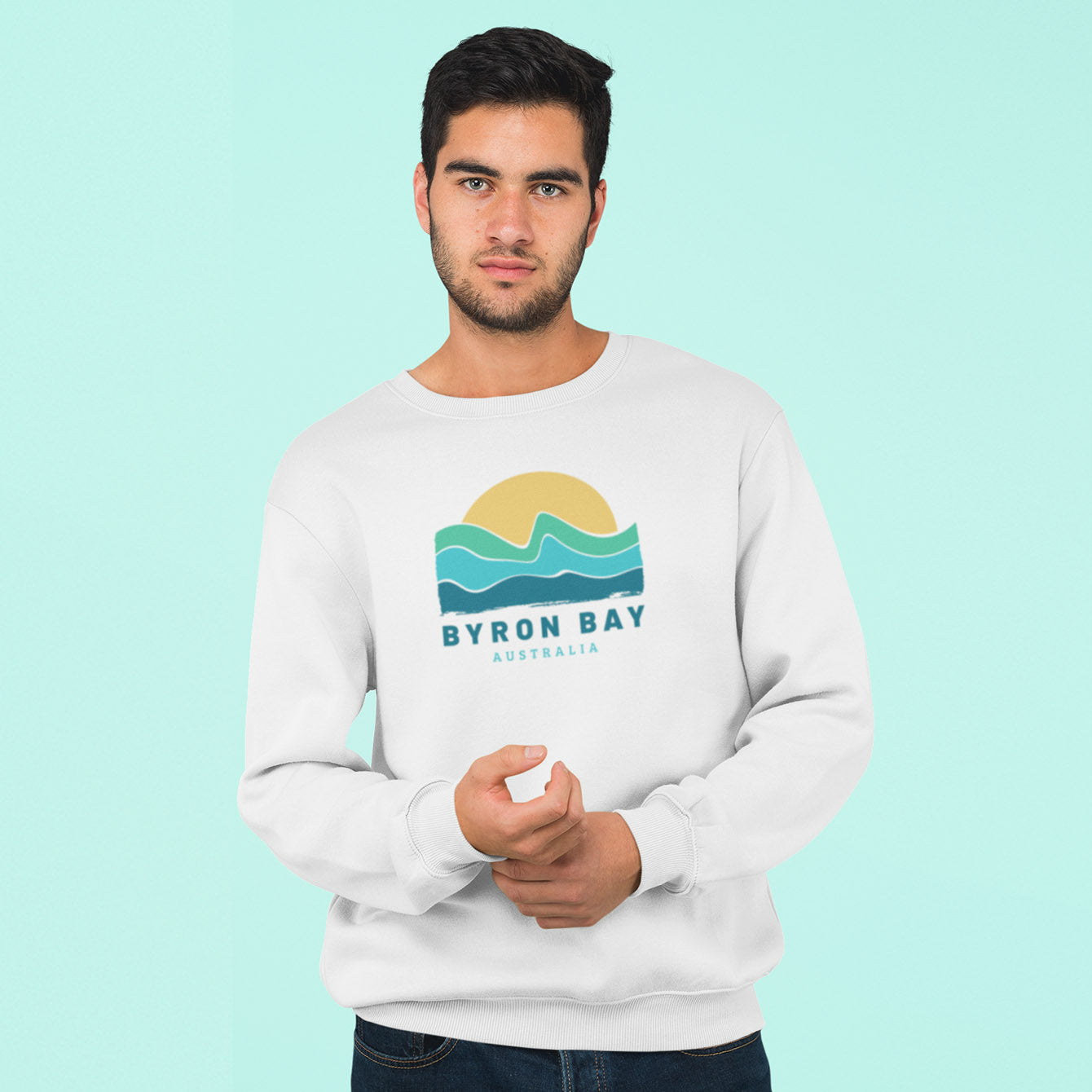 Byron Bay - Classic Crewneck Sweatshirt