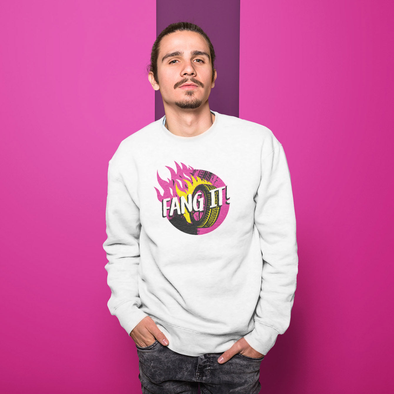 Fang it! - Classic Crewneck Sweatshirt