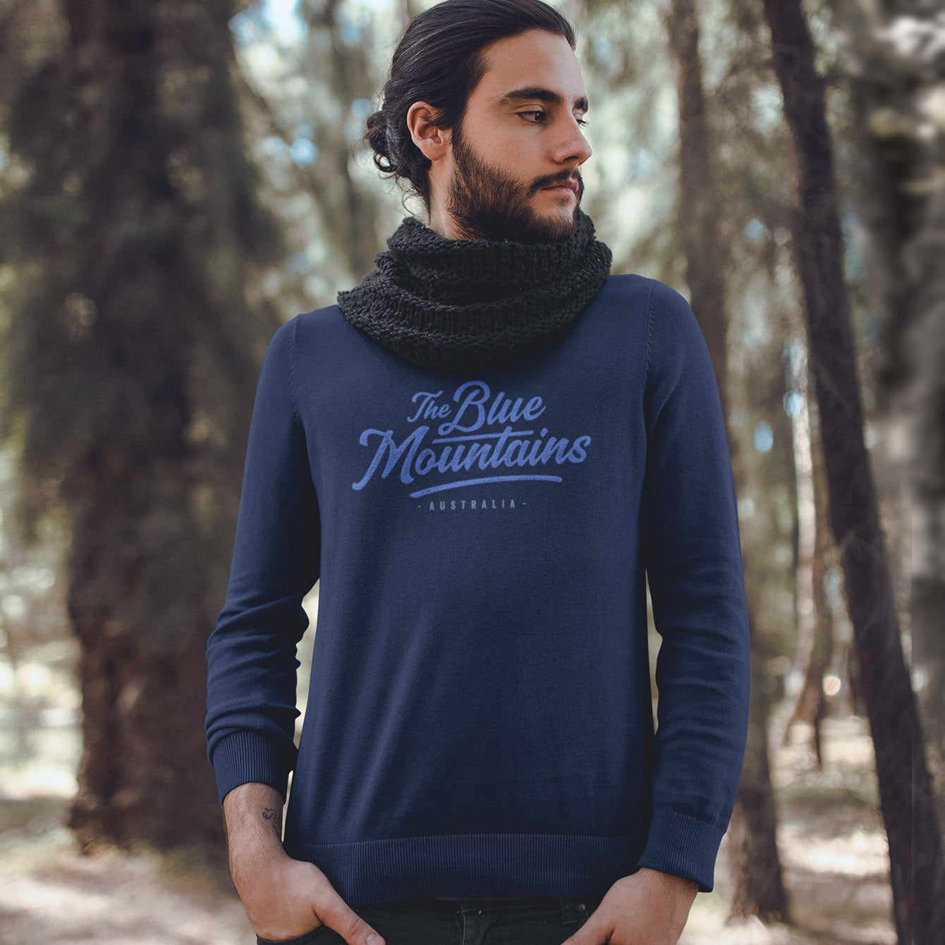 The Blue Mountains - Classic Crewneck Sweatshirt