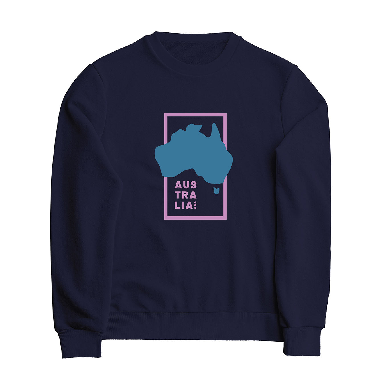 Australia Icon Map - Classic Crewneck Sweatshirt