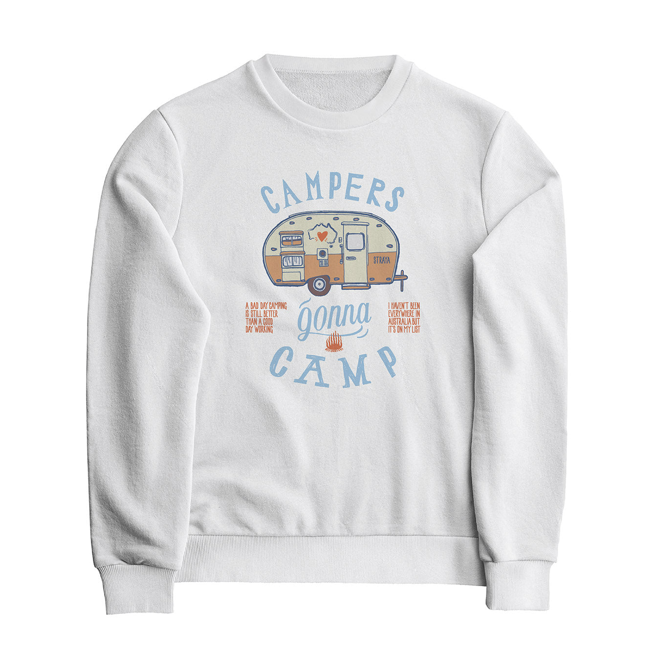 Campers gonna camp - Classic Crewneck Sweatshirt