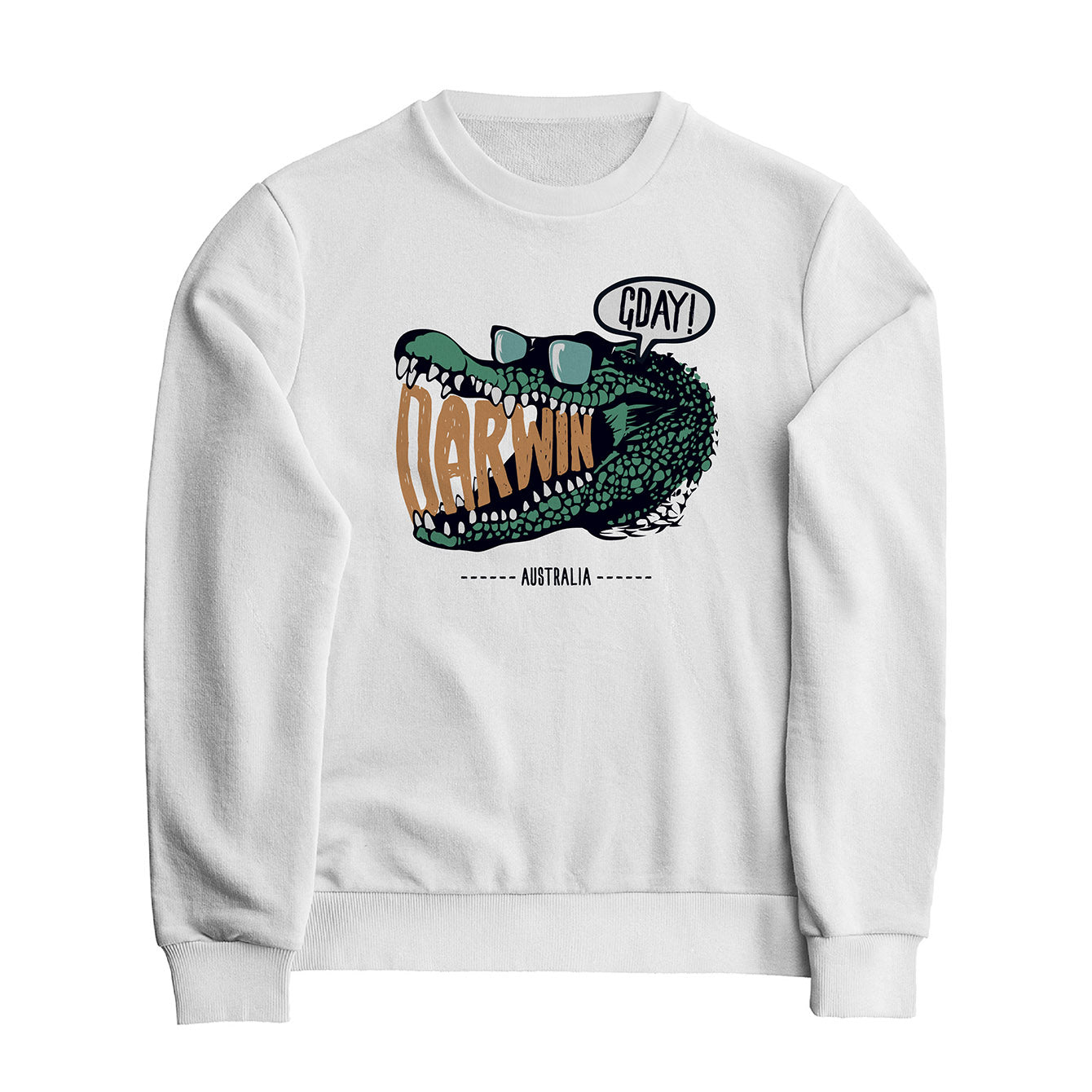 Darwin Crocodile - Classic Crewneck Sweatshirt