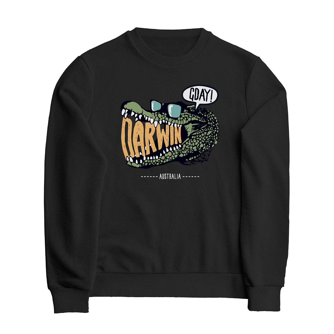 Darwin Crocodile - Classic Crewneck Sweatshirt