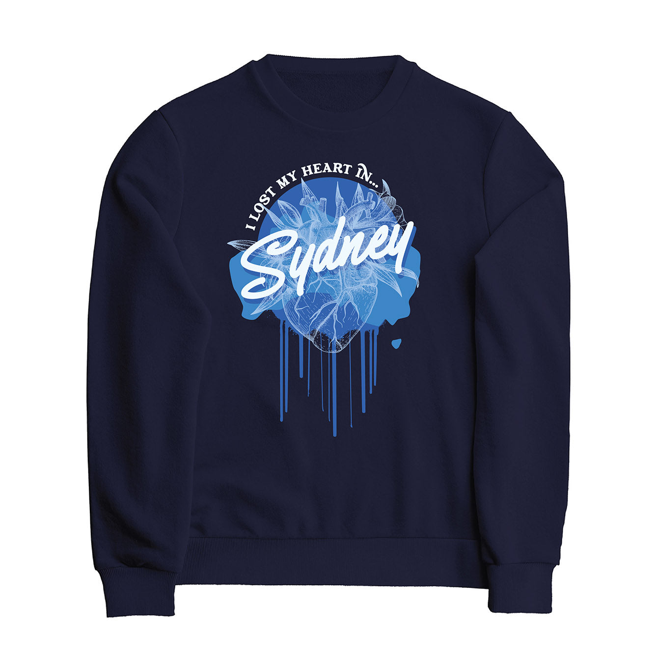 Lost my heart in Sydney - Classic Women's Crewneck Sweatshirt