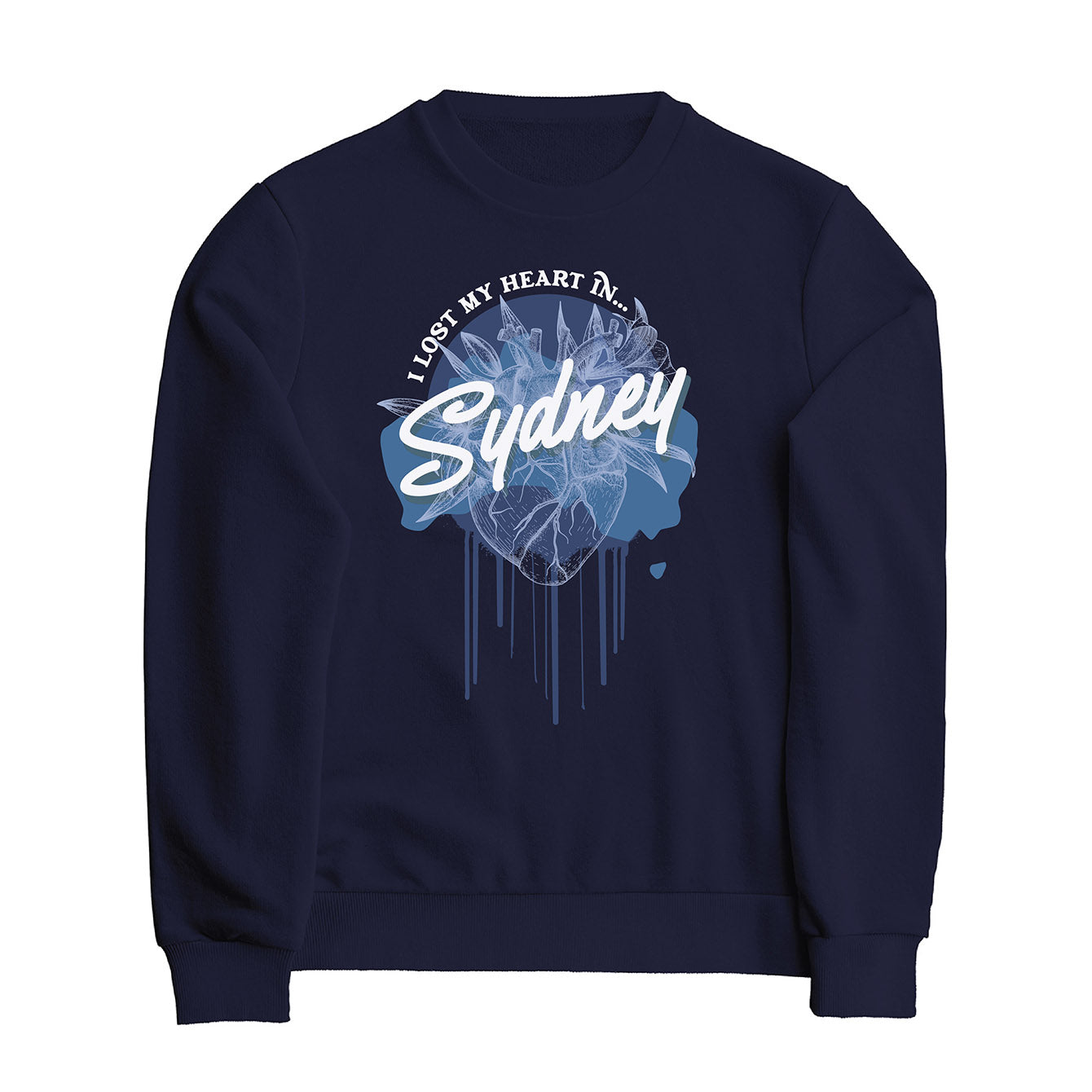 Lost my heart in Sydney - Classic Crewneck Sweatshirt