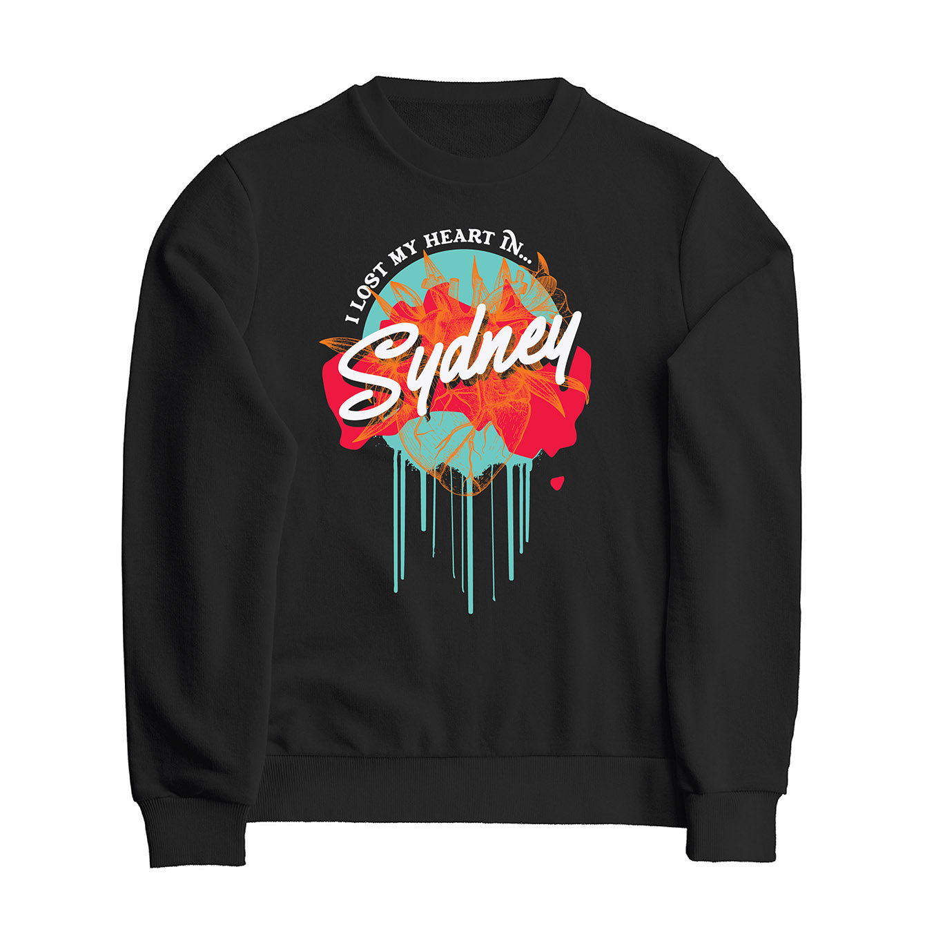 Lost my heart in Sydney - Classic Crewneck Sweatshirt